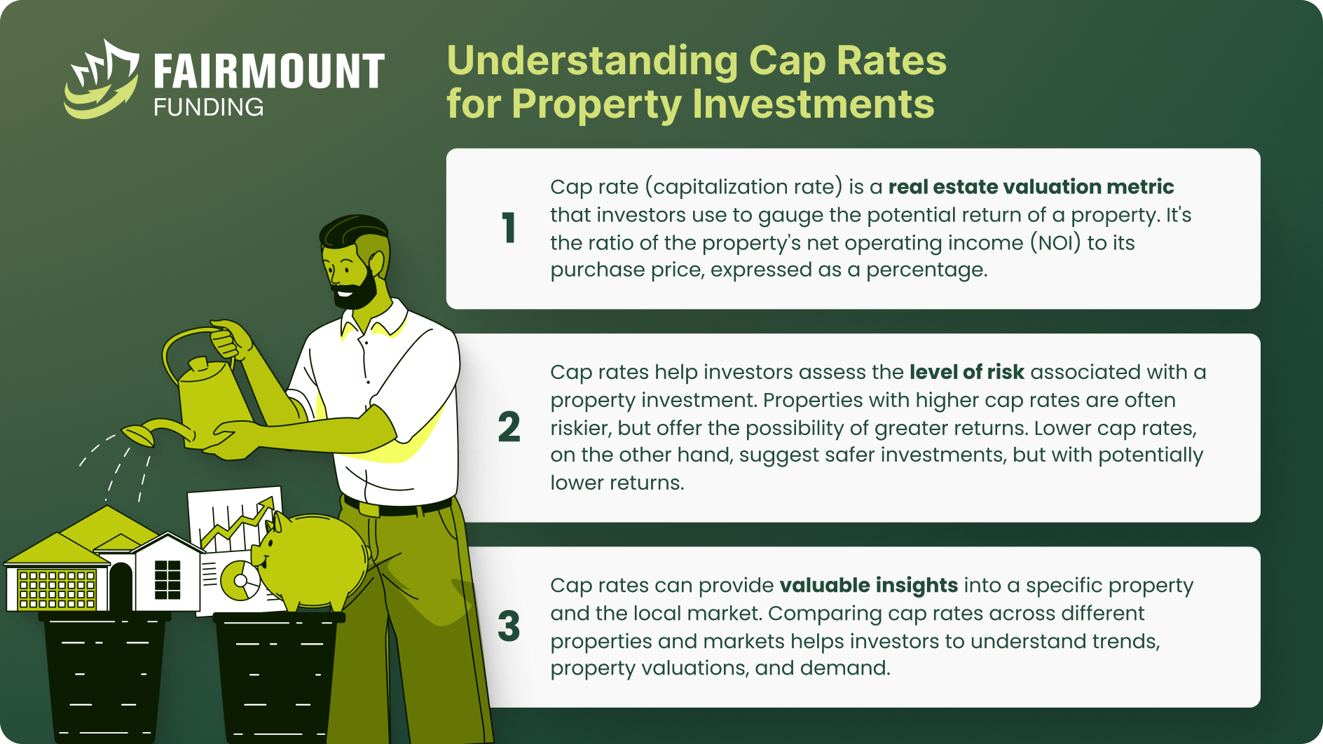 what is the role of cap rate in your property investments