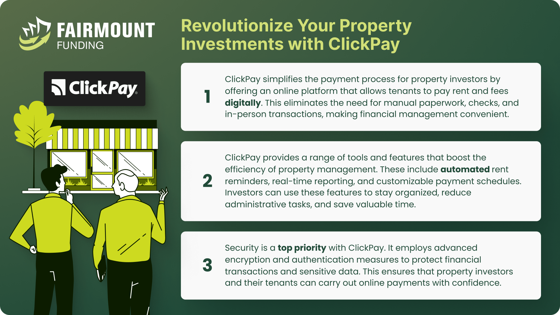 5 ways clickpay can help property investors
