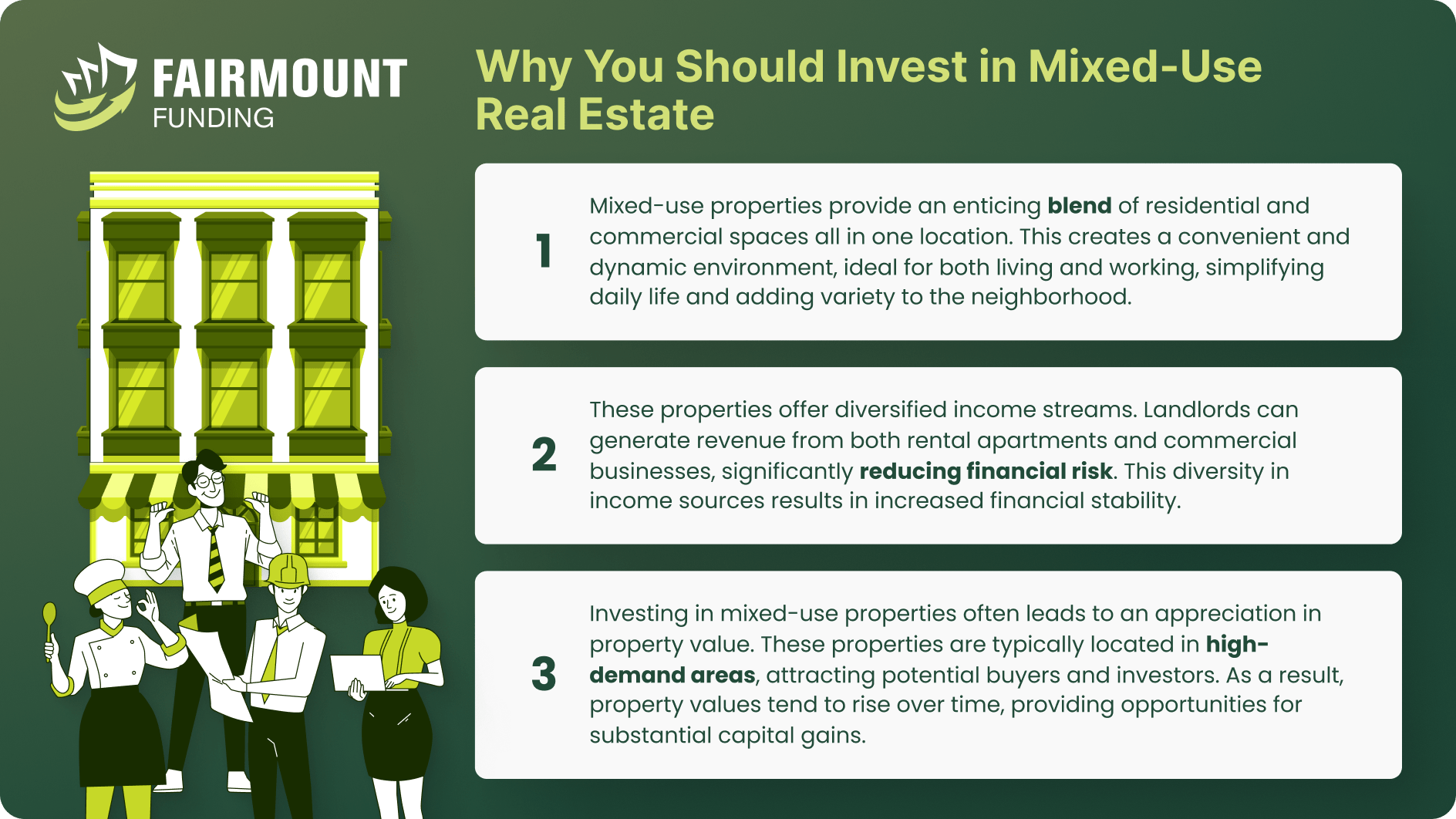 6 advantages of investing in mixed use property